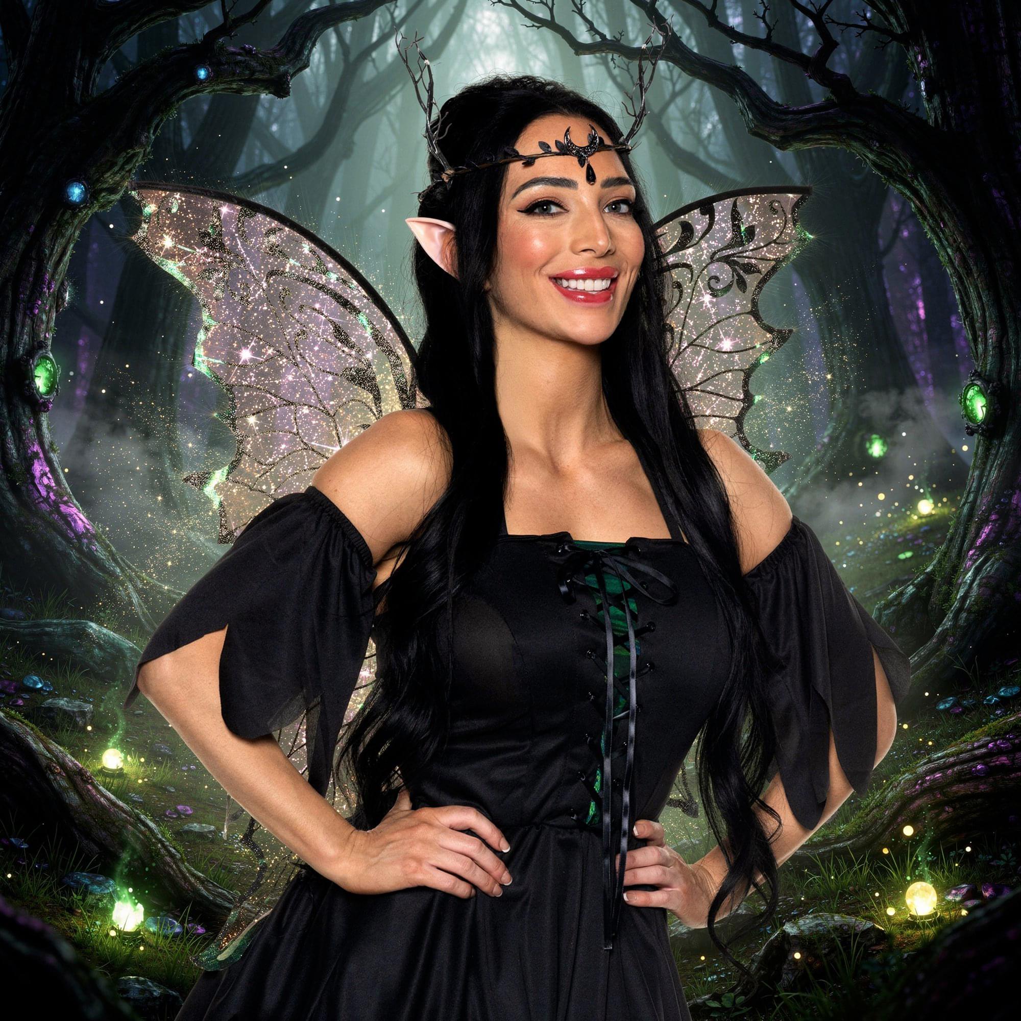 Dark Fairy Adult Costume Accessory Kit | One Size
