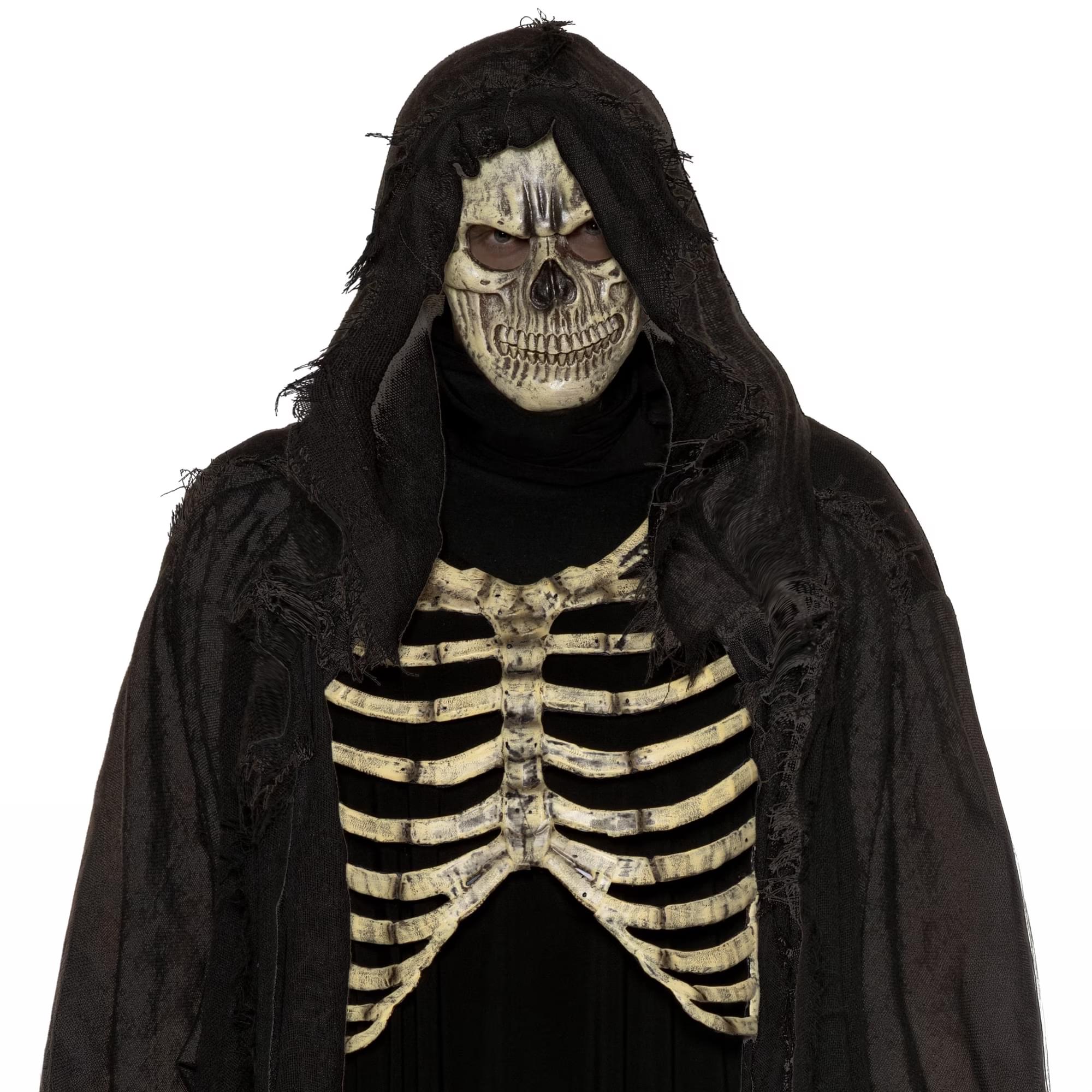 Skeleton Chest Plate Adult Costume Accessory | One Size