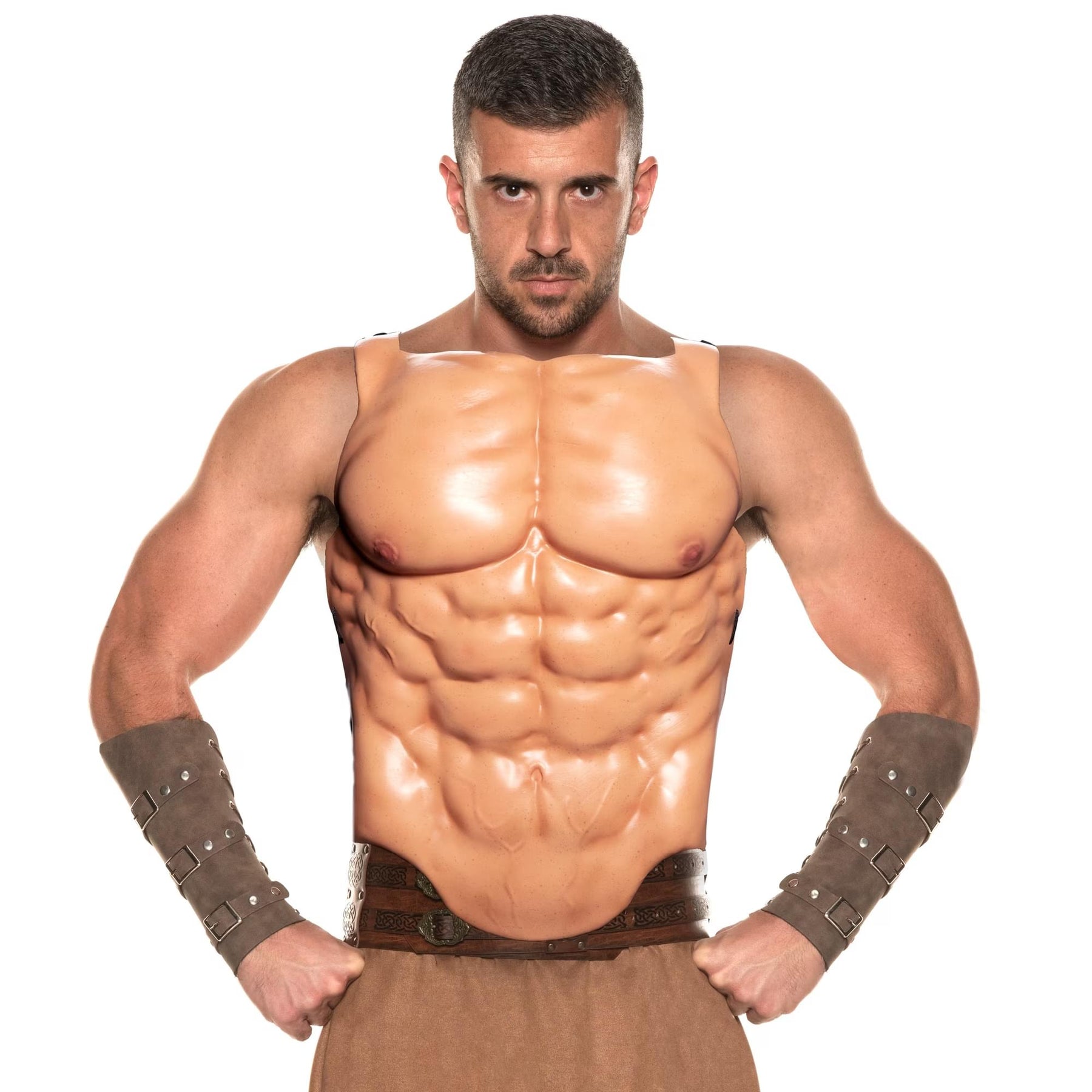 Muscle Chest Plate Adult Costume Accessory
