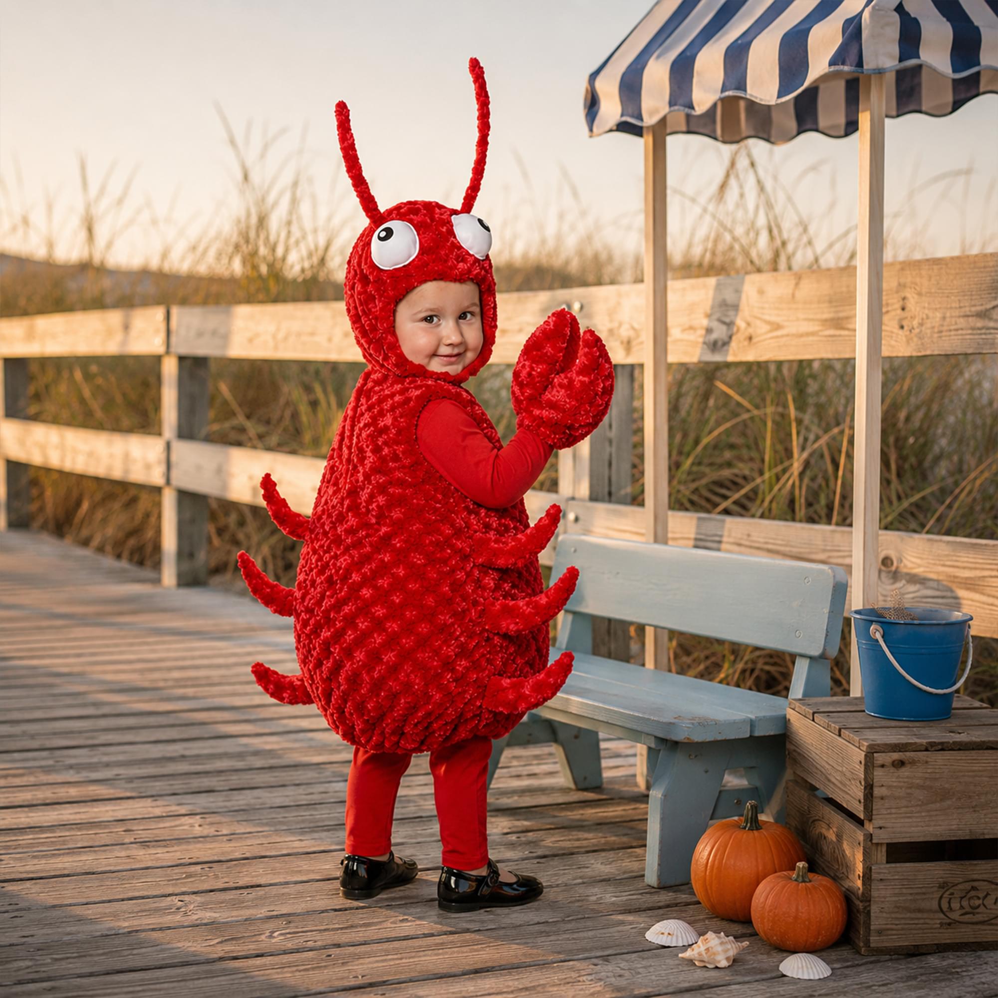 Belly Babies Lobster Child Toddler Costume