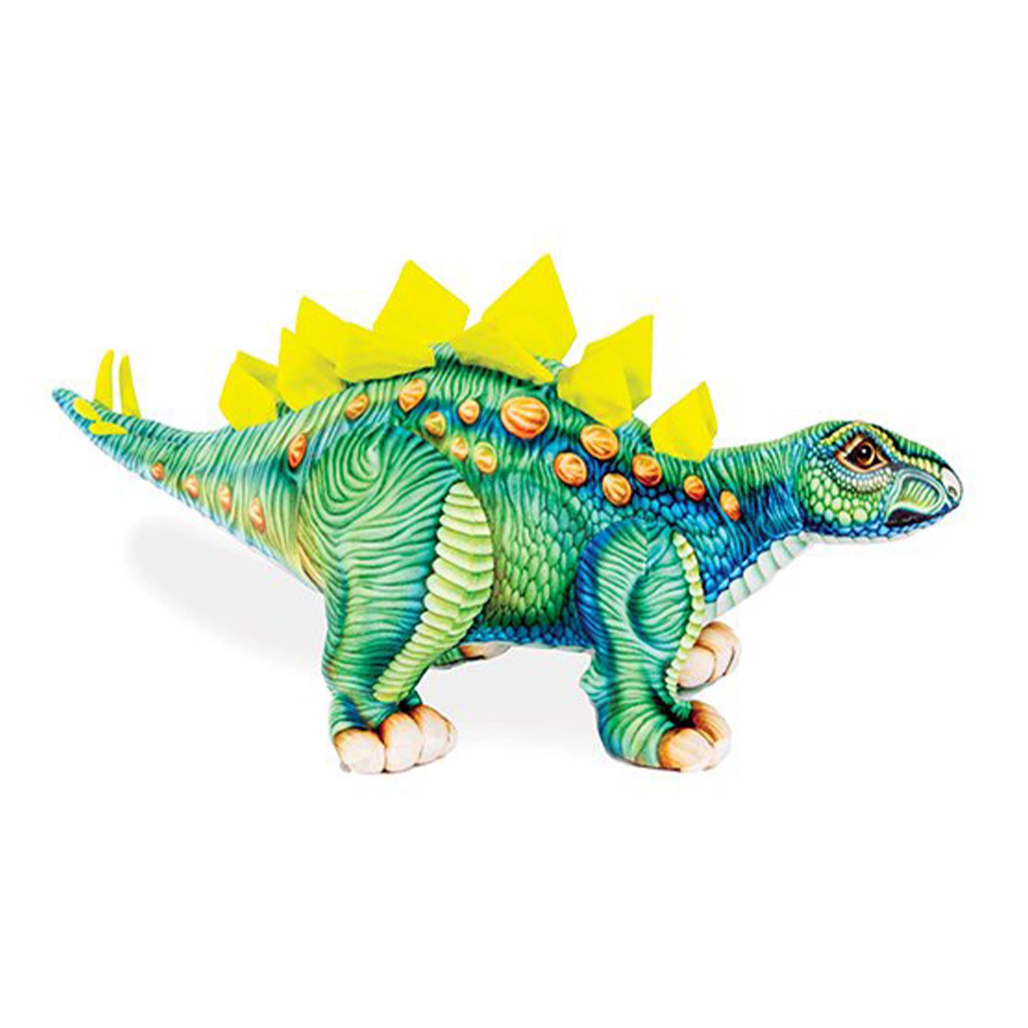 Real Planet Stegosaurus Green 22 Inch Realistic Soft Plush