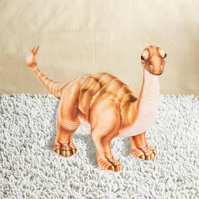 Real Planet Shunosaurus Brown 26 Inch Realistic Soft Plush