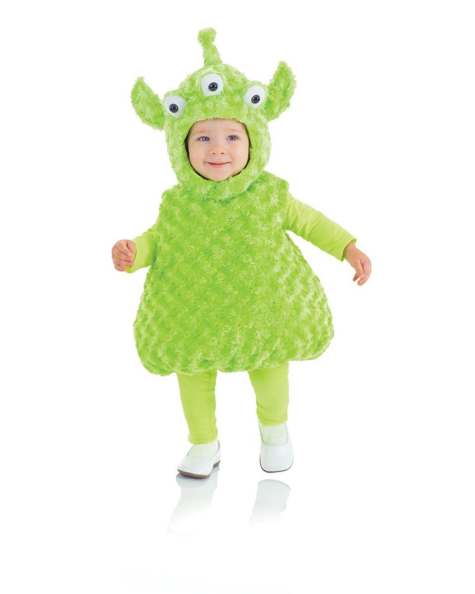 Belly Babies 3-Eyed Green Alien Costume Child Toddler