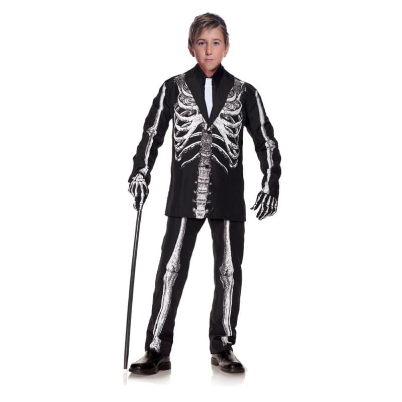 Skeleton Bones Suit Child Costume