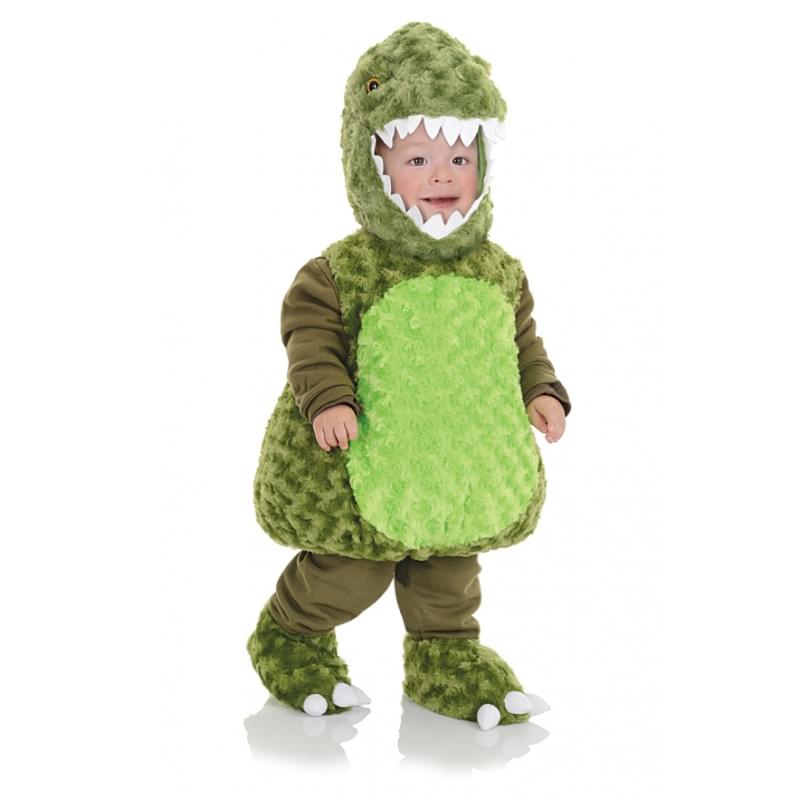 Belly Babies T-Rex Green Dinosaur Plush Child Toddler Costume