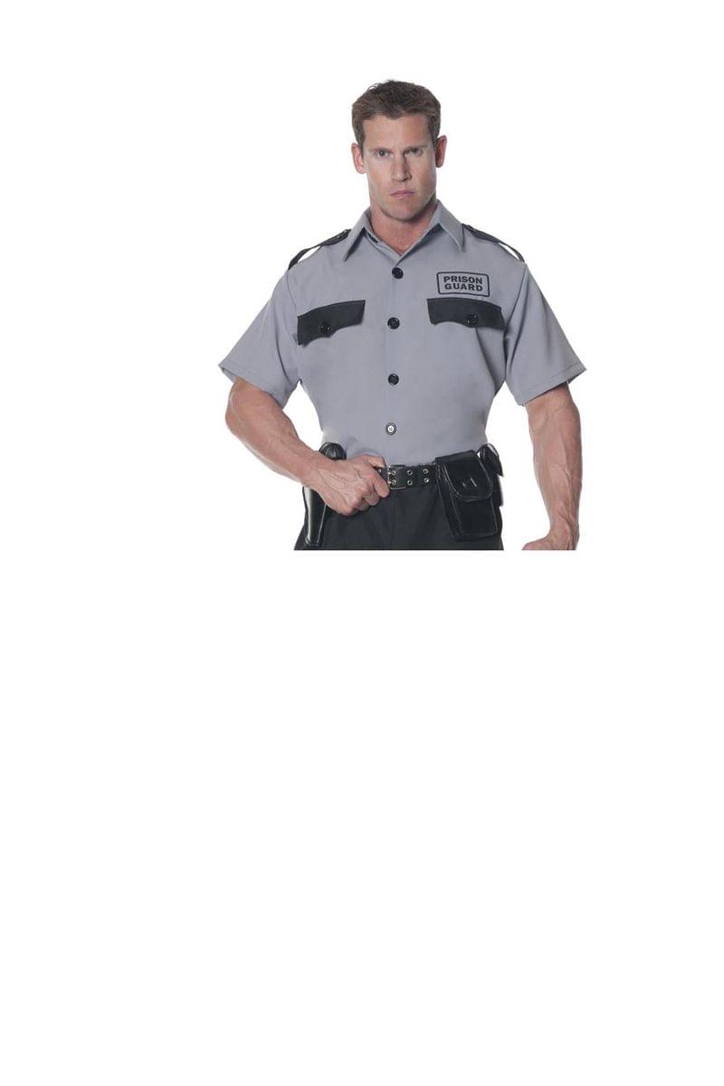 Prison Guard Shirt Costume Adult