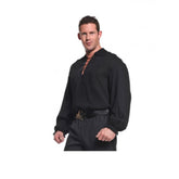 Pirate Adult Costume Black Shirt