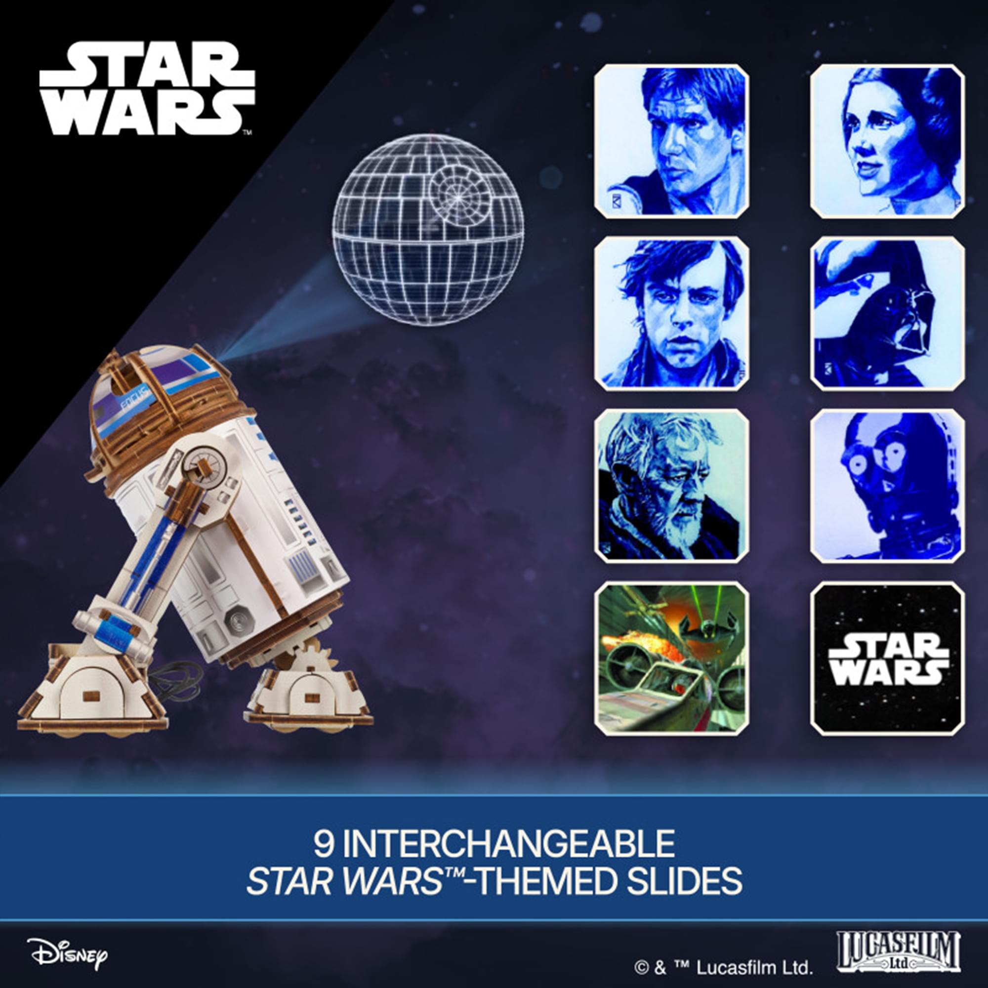 Star Wars R2-D2 3D Wooden Puzzle Mechanical Model Kit