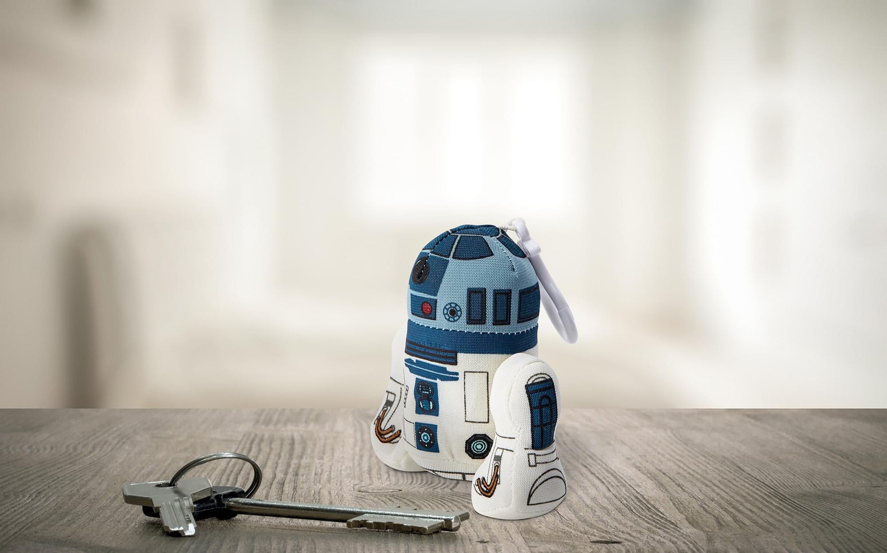 Star Wars Mini Talking Plush Toy Clip On - R2D2