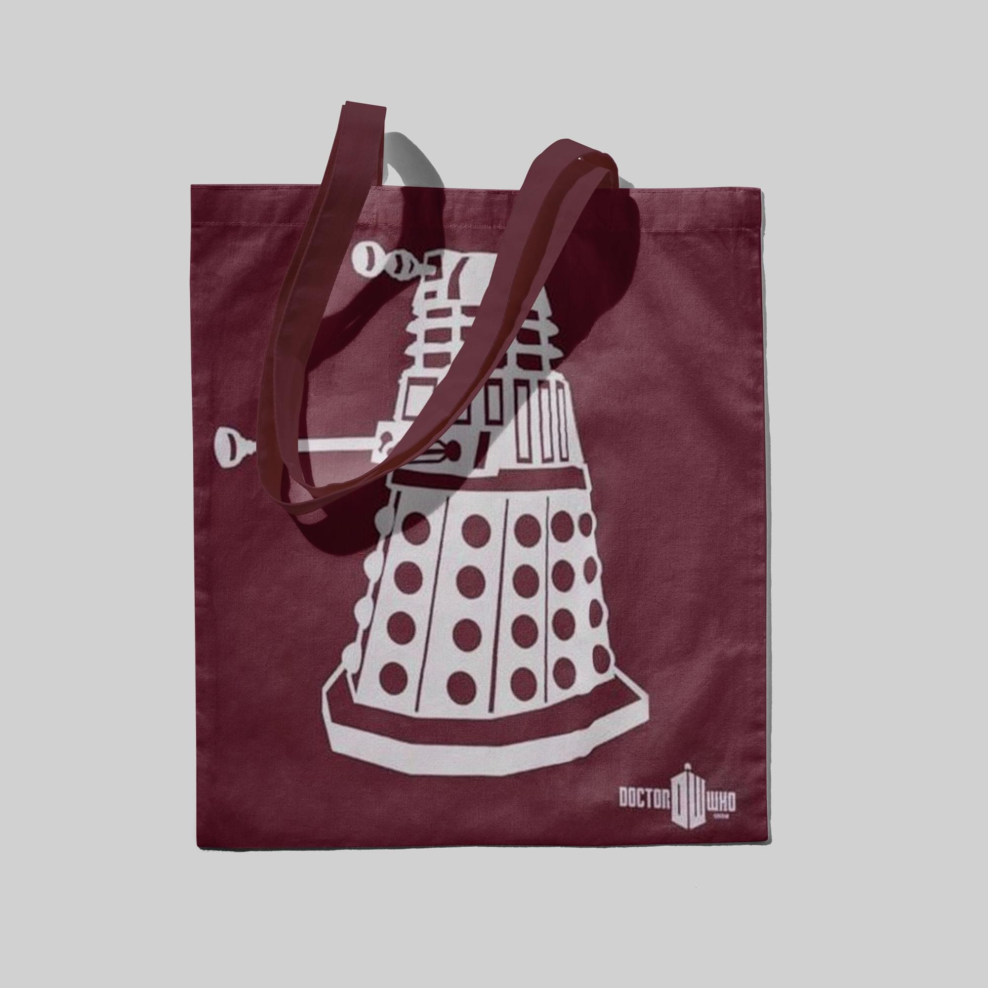 Doctor Who Dalek "Exterminate! Exterminate!" Large Tote Bag