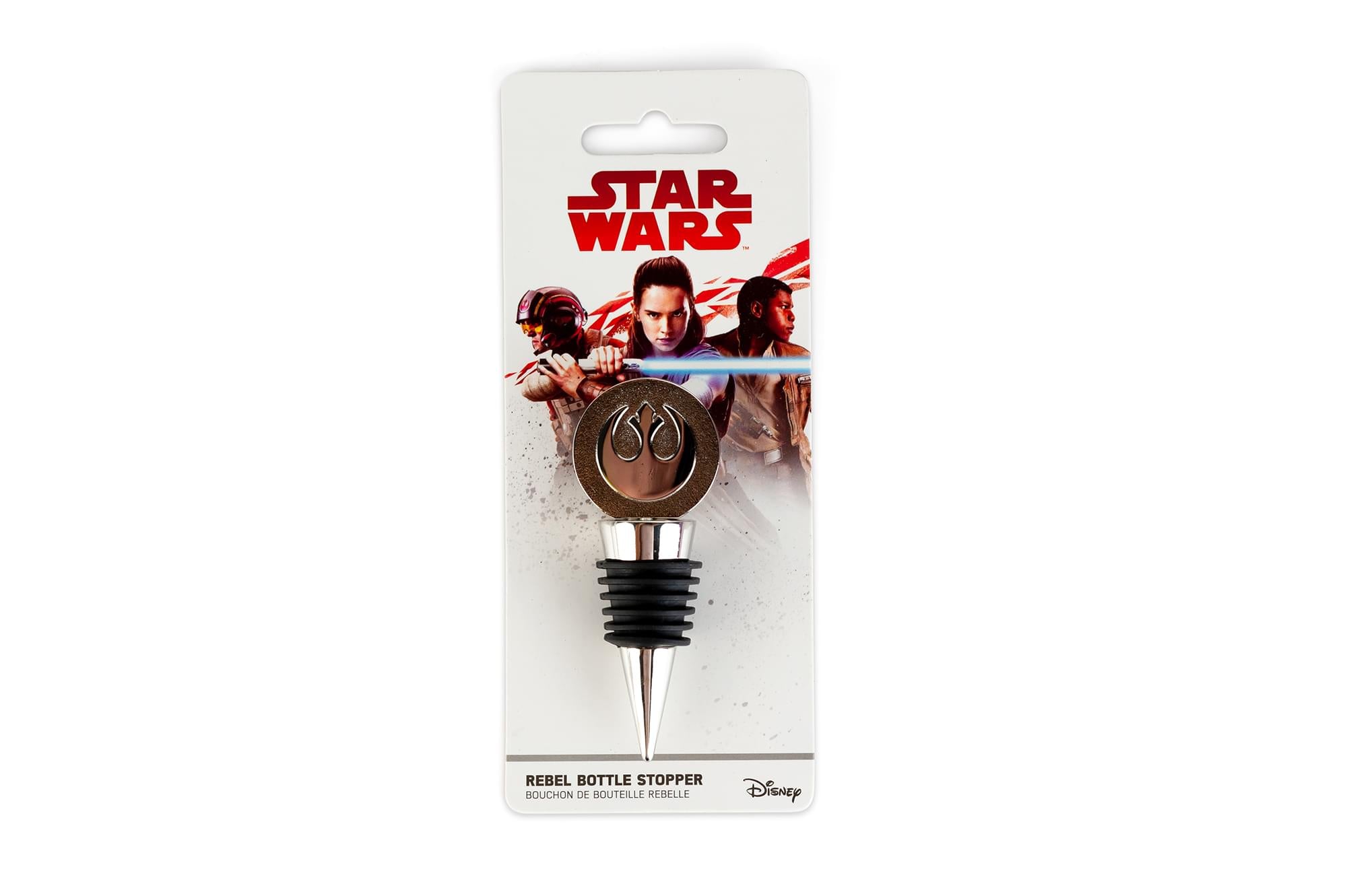 Star Wars The Last Jedi Metal Bottle Stopper - Rebel Symbol
