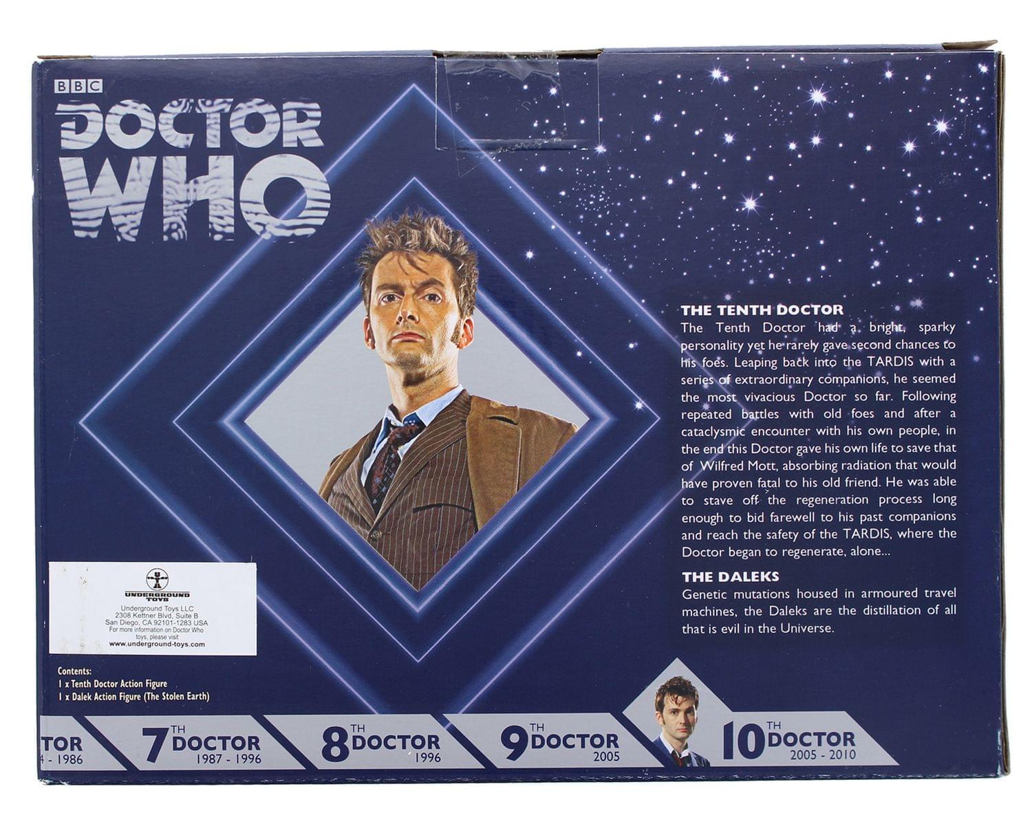 Doctor Who 10th Doctor with Dalek 6" Figure Set