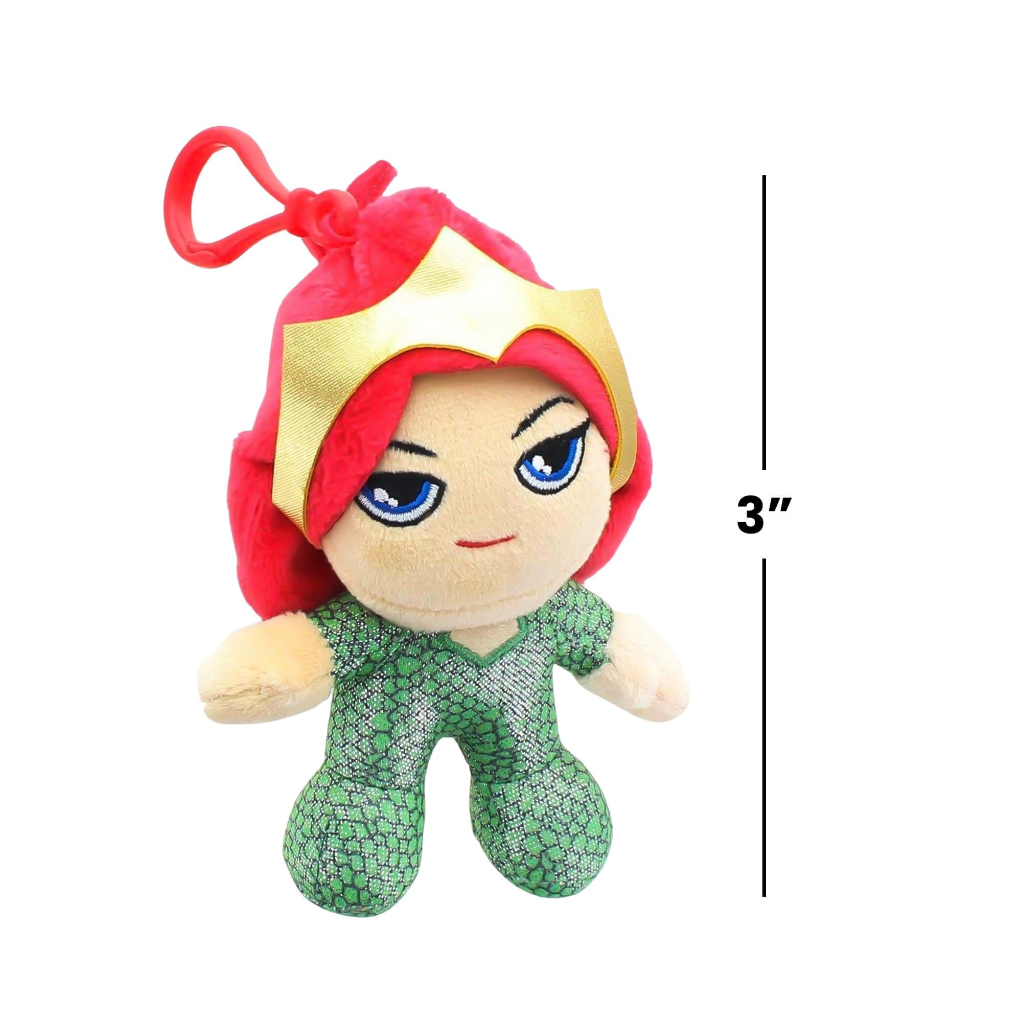 DC Comics Heroez Clipz 4 Inch Collectible Mini Plush - Mera