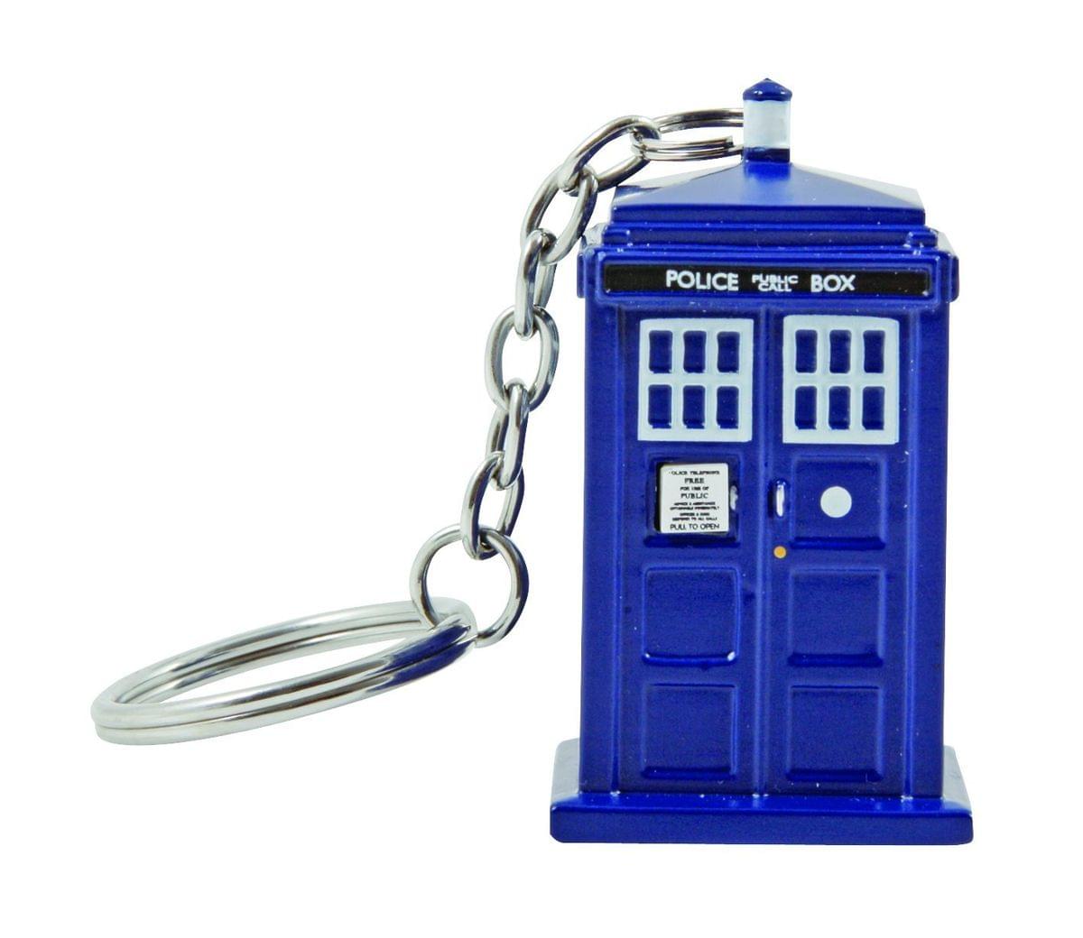 Doctor Who TARDIS Key Chain Flashlight