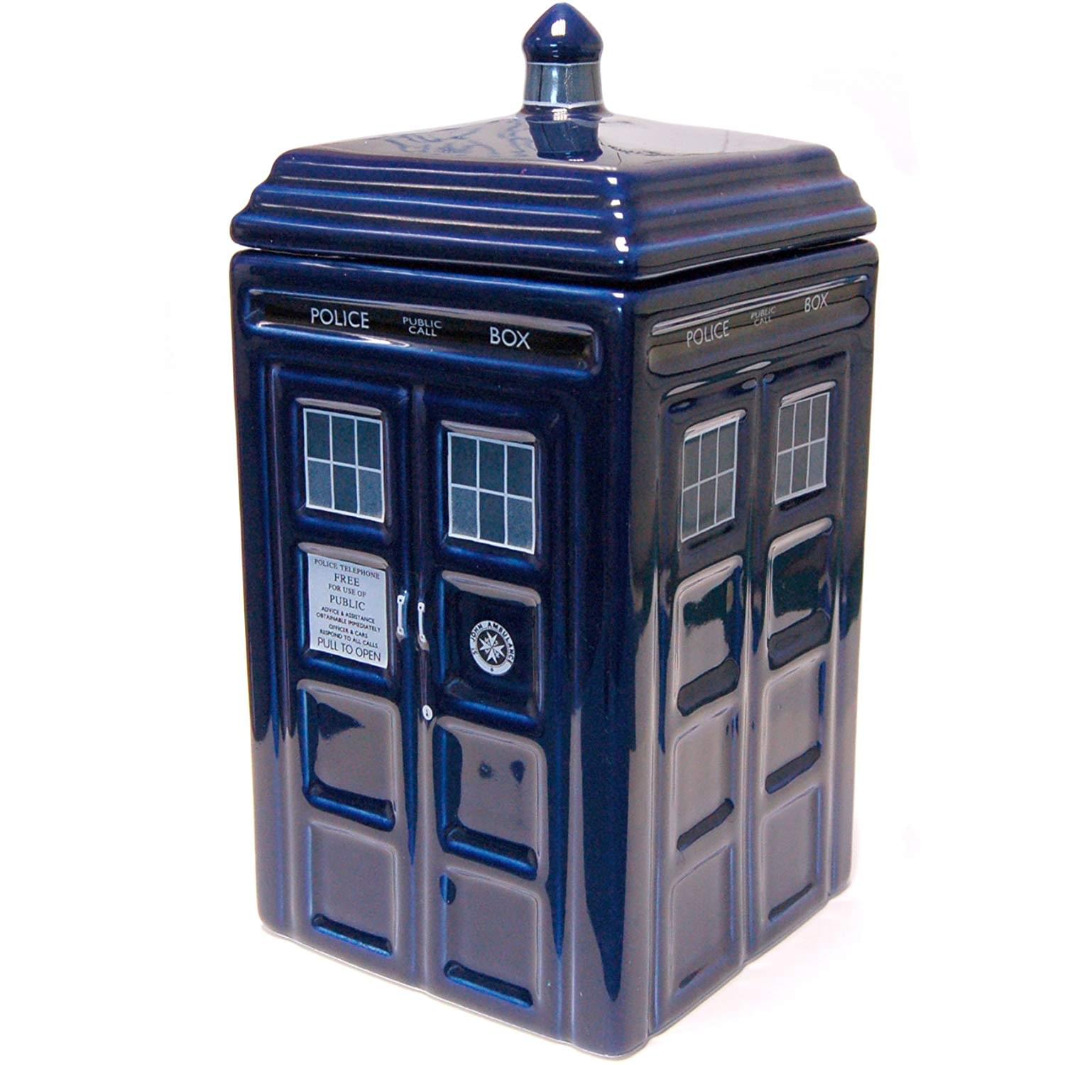 Doctor Who Tardis Ceramic Cookie Jar