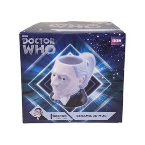 Doctor Who The First Doctor Ceramic 3D Mug William Hartnell