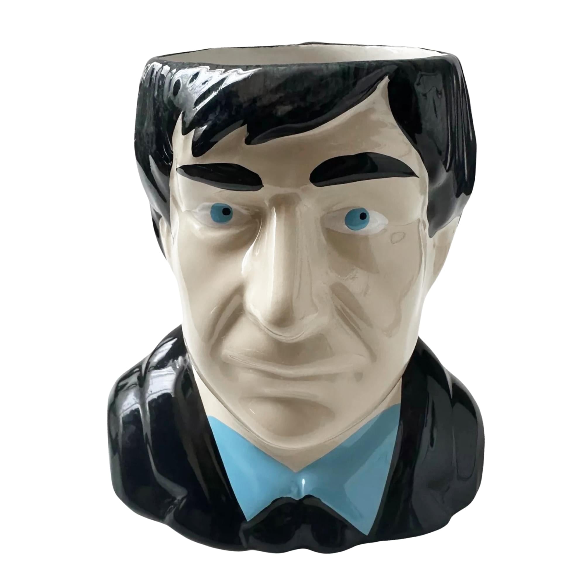 Doctor Who 2nd Doctor Patrick Troughton Ceramic 3D Toby Jug Mug