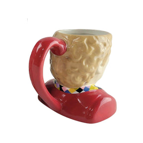 Doctor Who 6th Doctor Colin Barker Ceramic 3D Toby Jug Mug