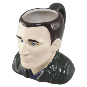 Doctor Who 9th Doctor Christopher Eccleston Ceramic 3D Toby Jug Mug