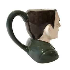 Doctor Who 9th Doctor Christopher Eccleston Ceramic 3D Toby Jug Mug