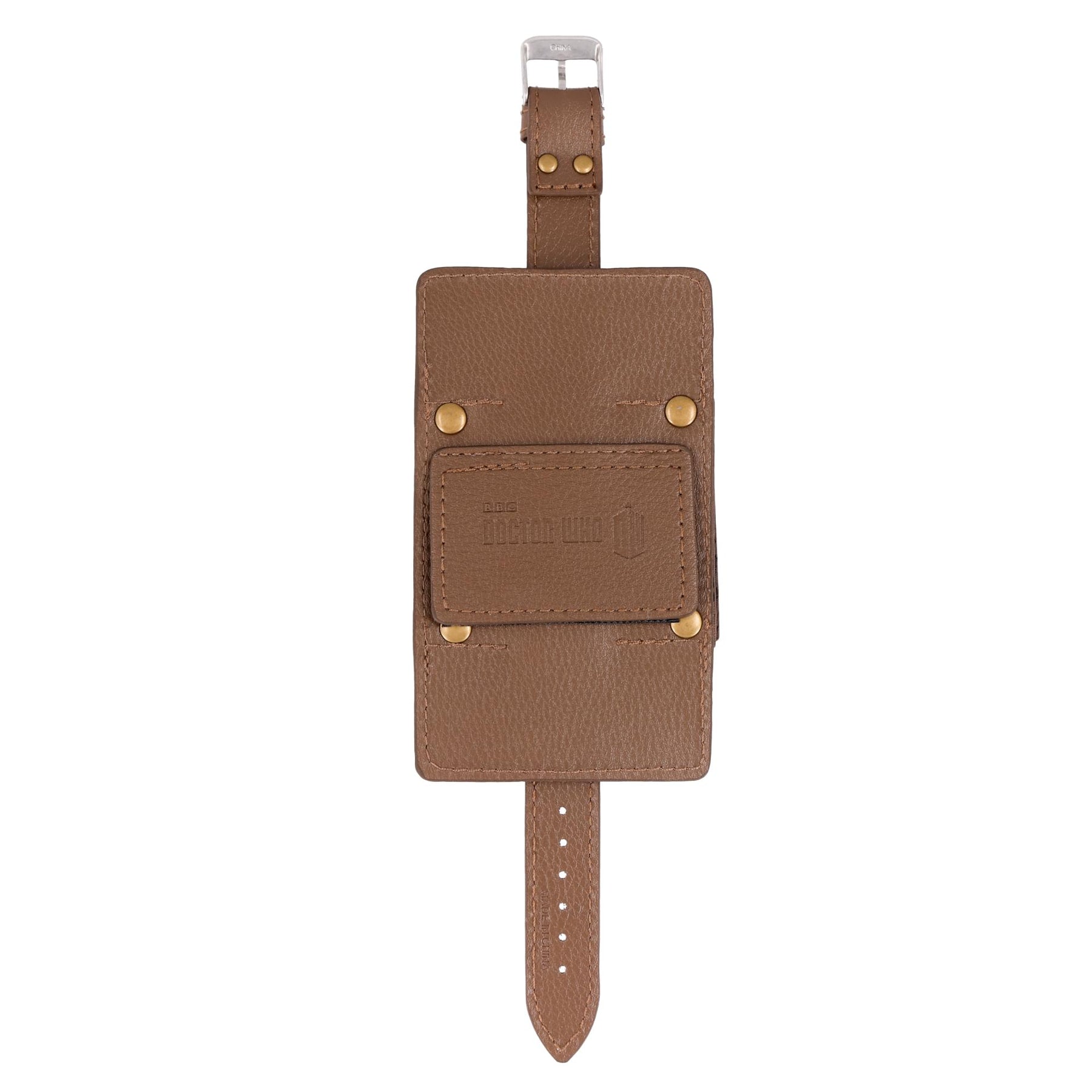 Doctor Who Vortex Manipulator LCD Leather Wristwatch