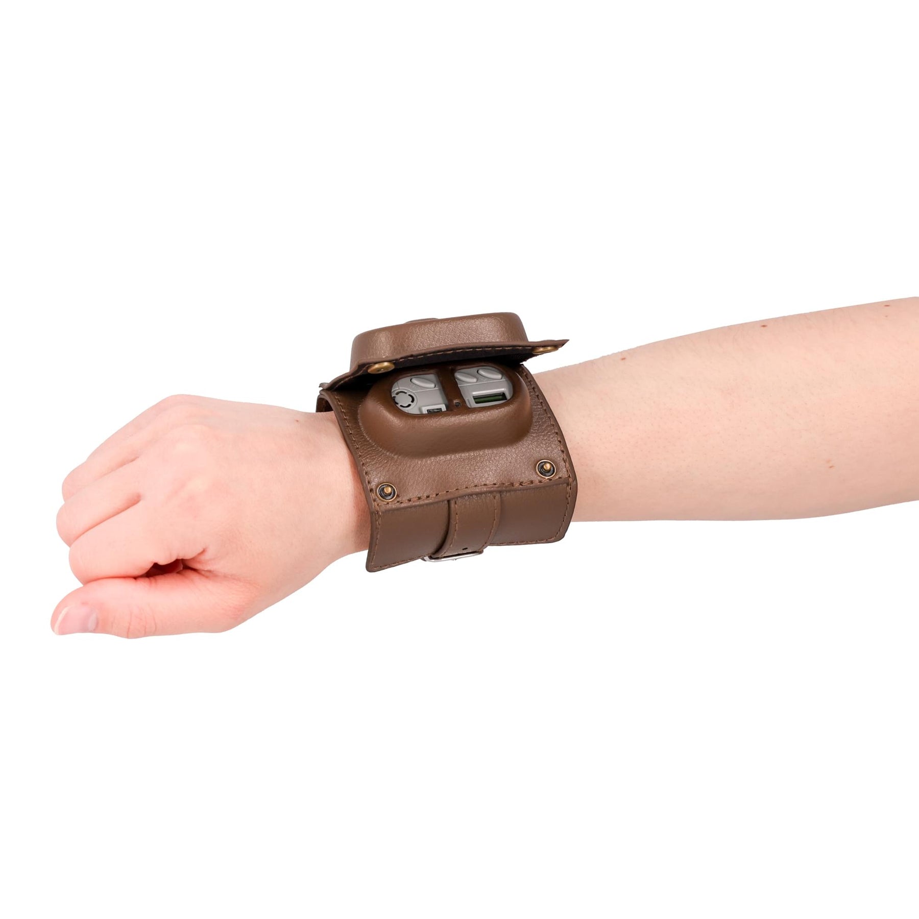 Doctor Who Vortex Manipulator LCD Leather Wristwatch