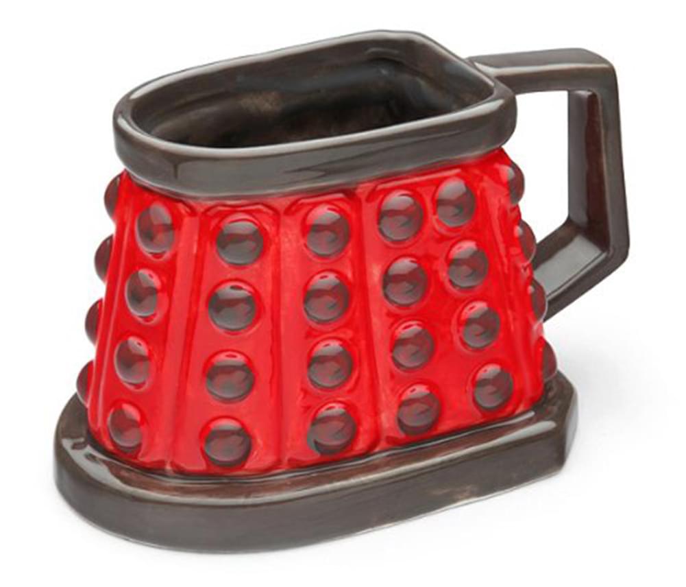 Doctor Who Dalek 3D Mug (Red Base)