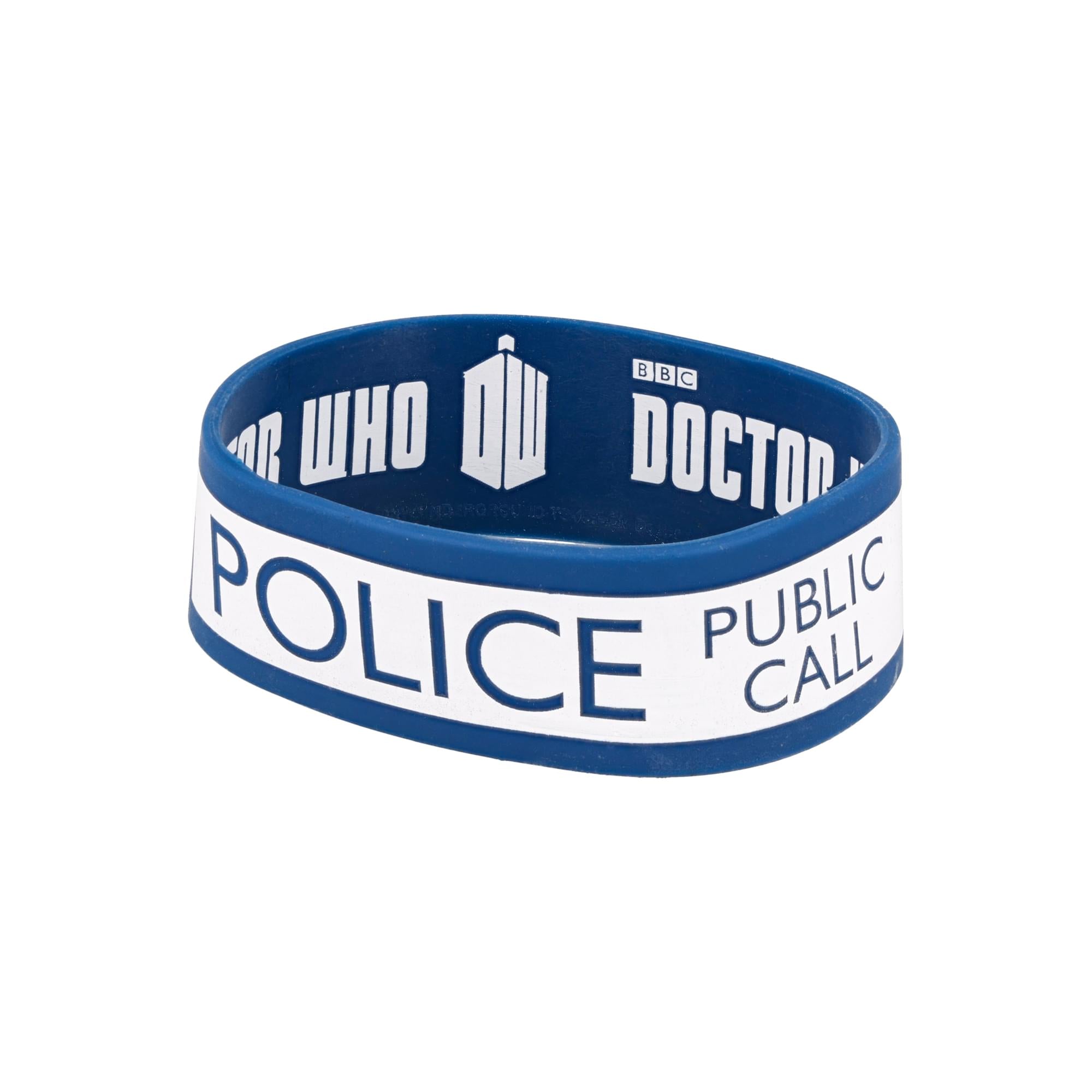 Doctor Who Rubber Wristband I Am TARDIS