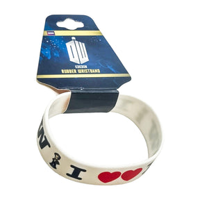 Doctor Who Rubber Wristband I Heart The Doctor
