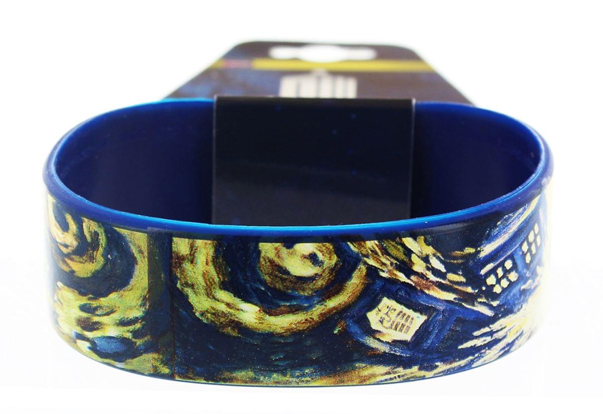 Doctor Who Rubber Wristband Van Gogh Exploding TARDIS