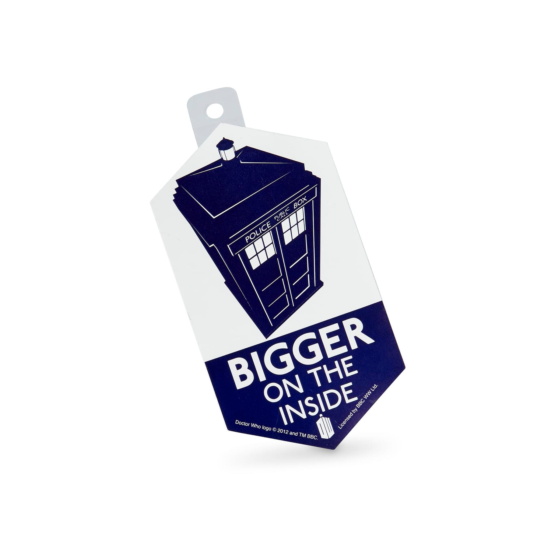Doctor Who Sticker: Bigger On The Inside