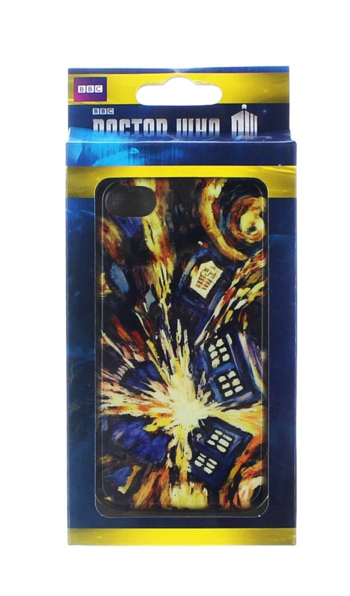 Doctor Who iPhone 4/4s Hard Snap Case Van Gogh Exploding TARDIS