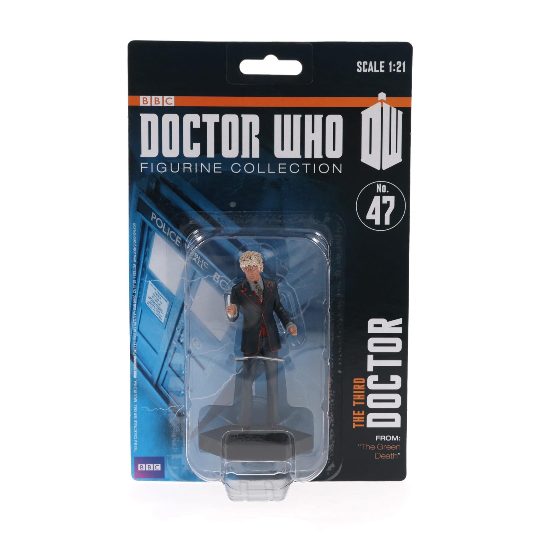 Doctor Who 4" Resin Figure: The Third Doctor (The Green Death)