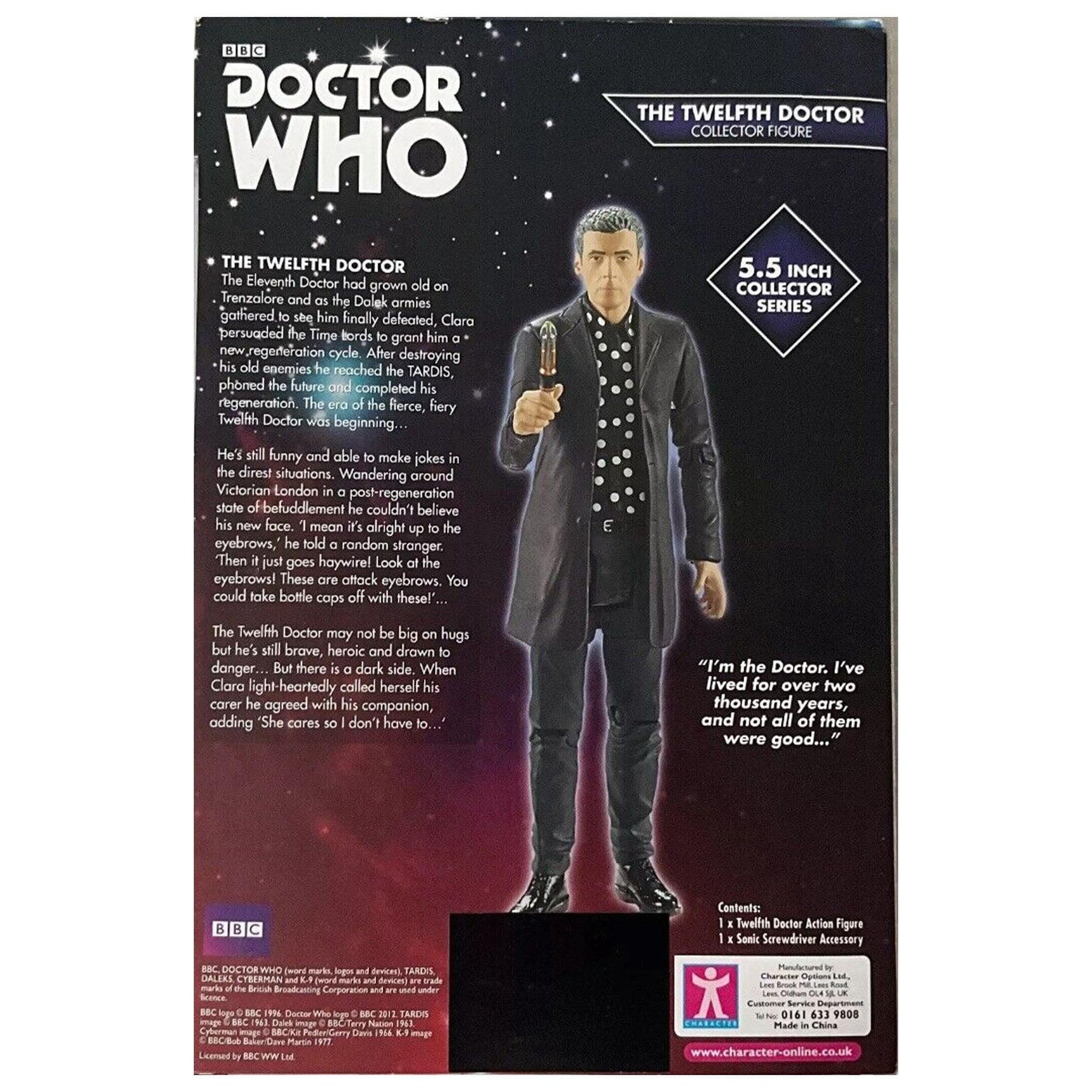 Doctor Who 12th Doctor in Polka Dot Shirt 5.5" Action Figure