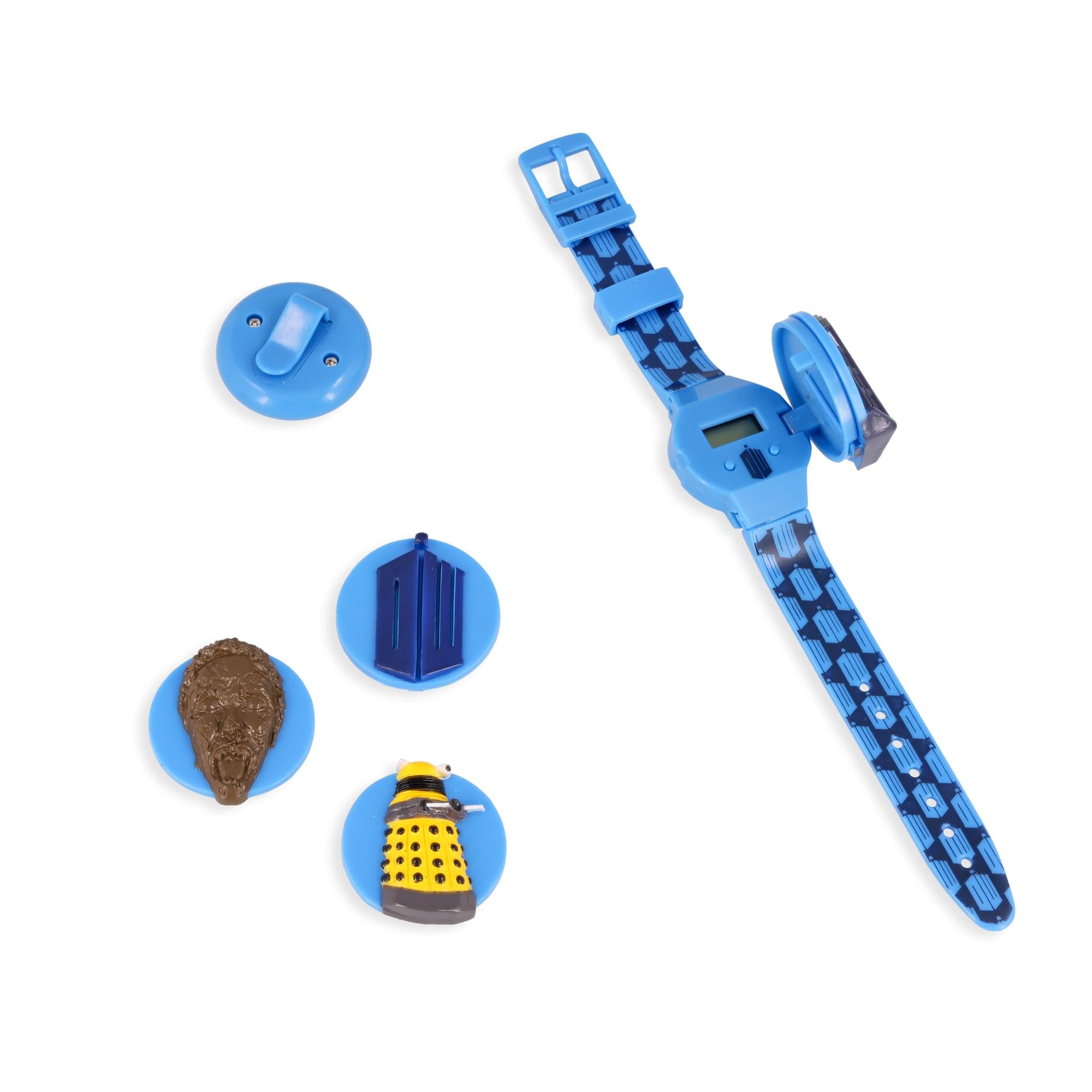 Doctor Who Interchangeable Head LCD Watch