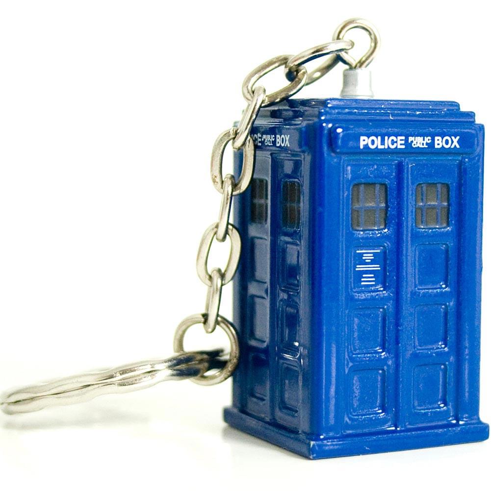 Doctor Who Diecast TARDIS Keychain