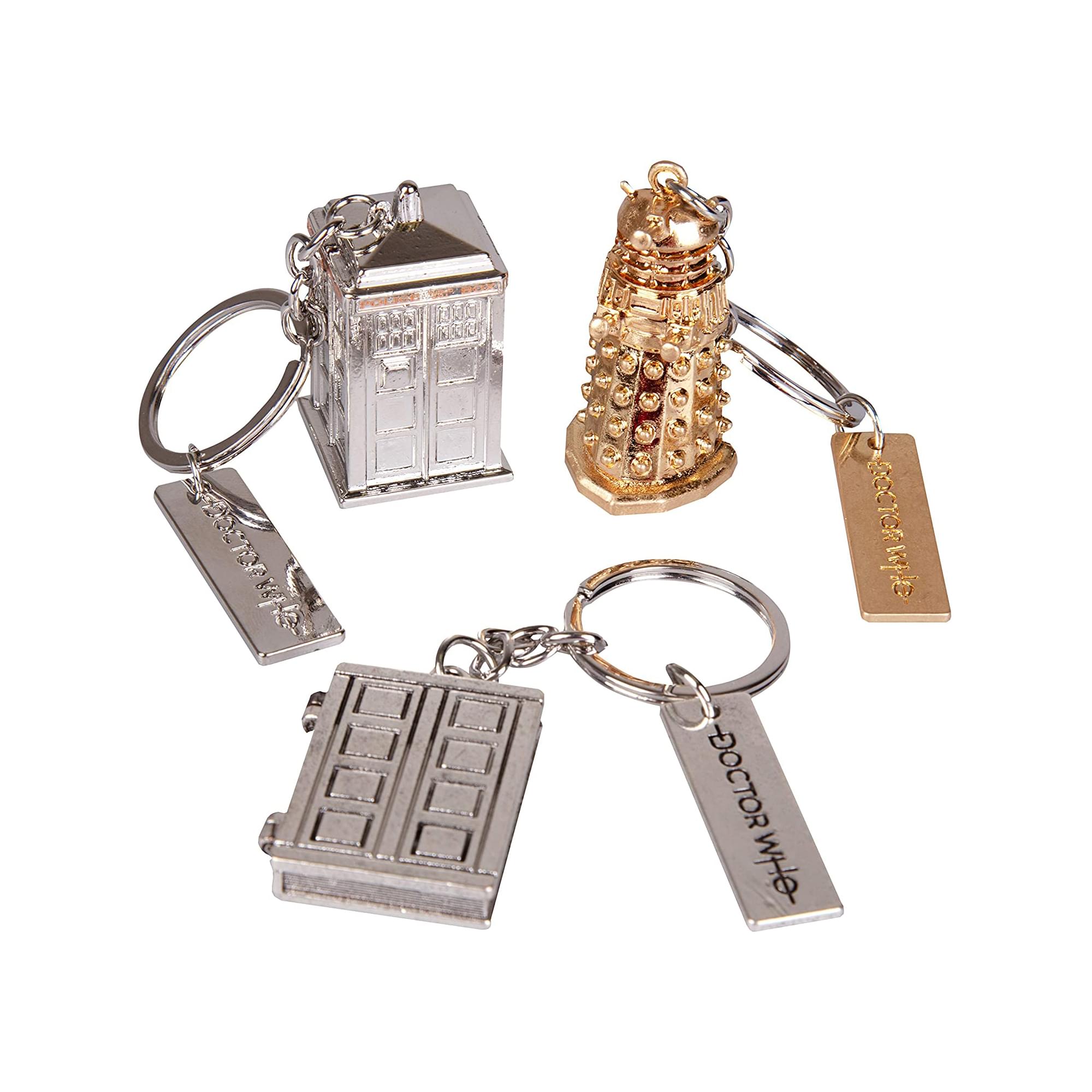 Doctor Who Figural Blind Box Keychain | 3 Random