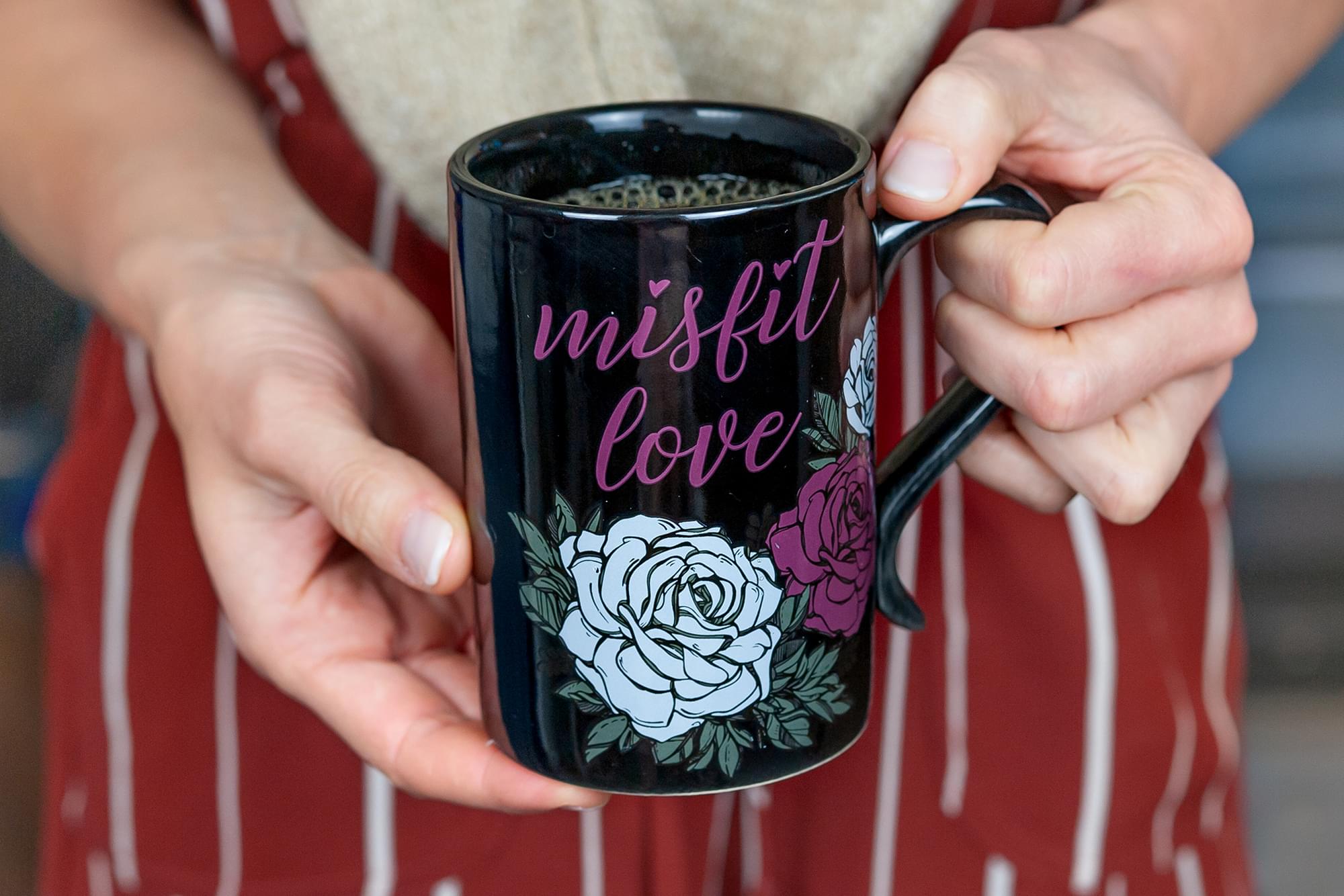 The Nightmare Before Christmas Black Rose Wedding 15 Oz Ceramic Coffee Mug