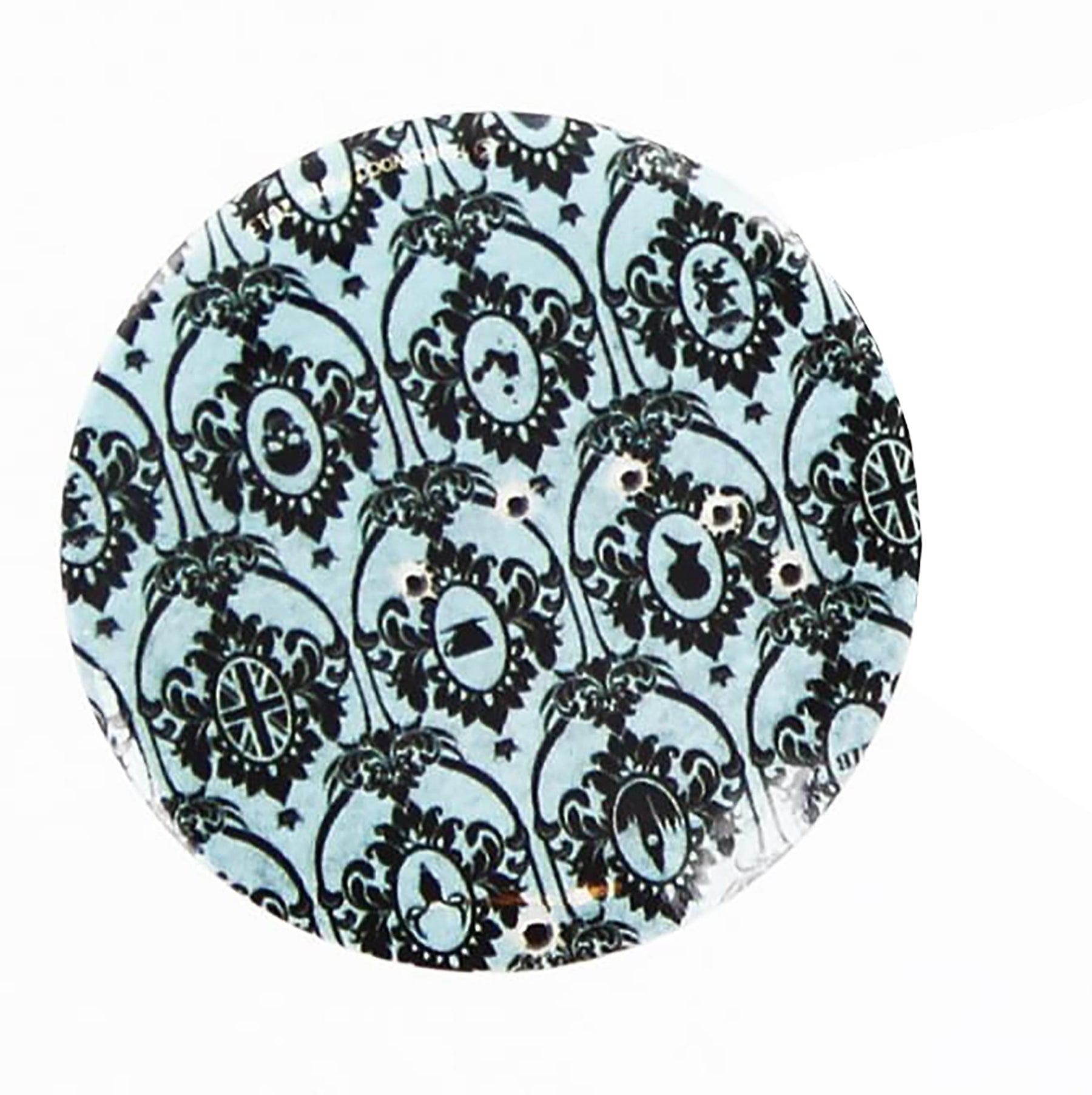Sherlock Holmes Teal Wallpaper Pin