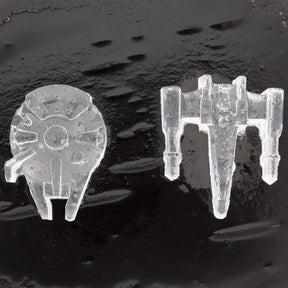 Star Wars Silicone Ice Cube Tray: Millennium Falcon and X-Wing