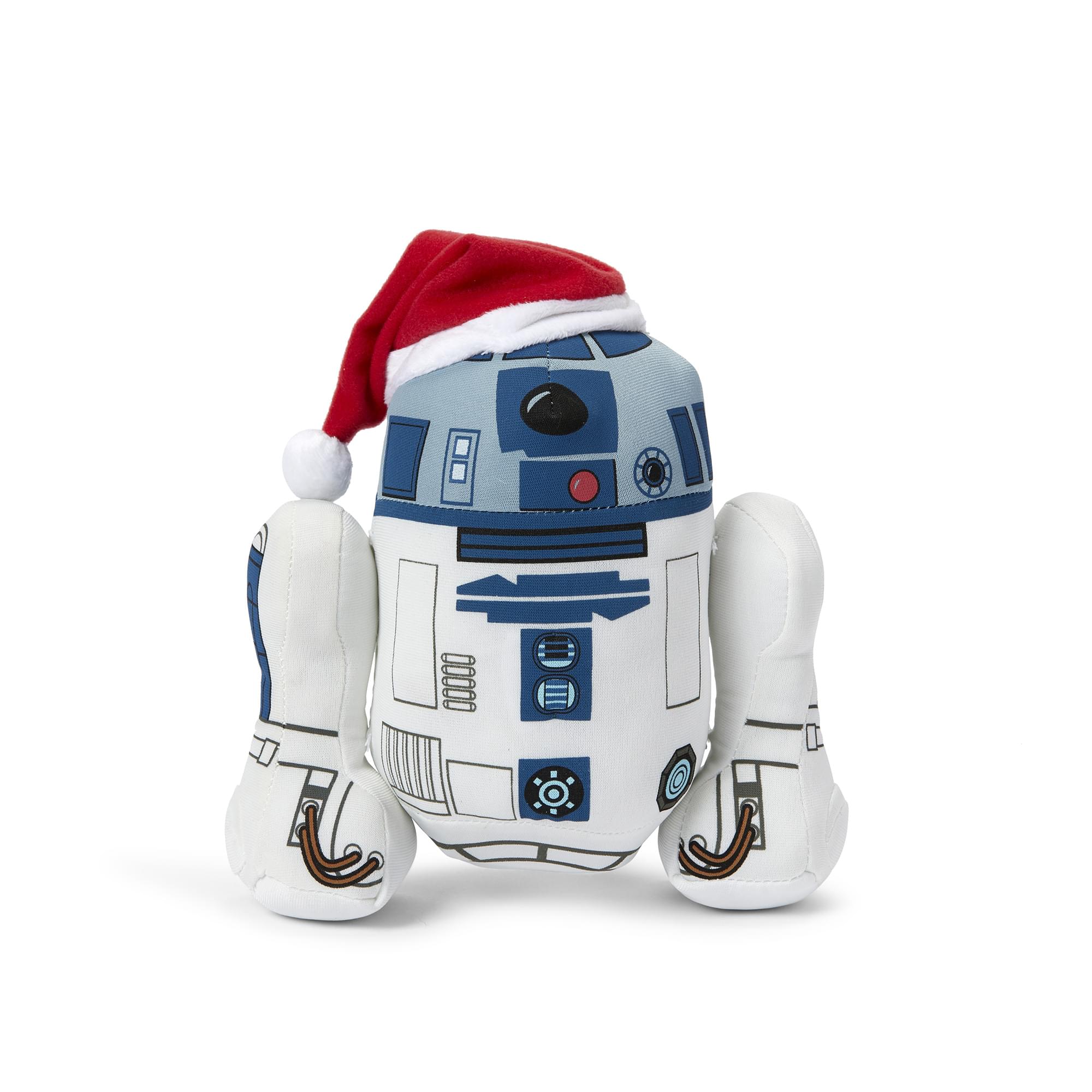 Stuffed Star Wars Plush Toy - 9" Talking Santa R2D2 Doll