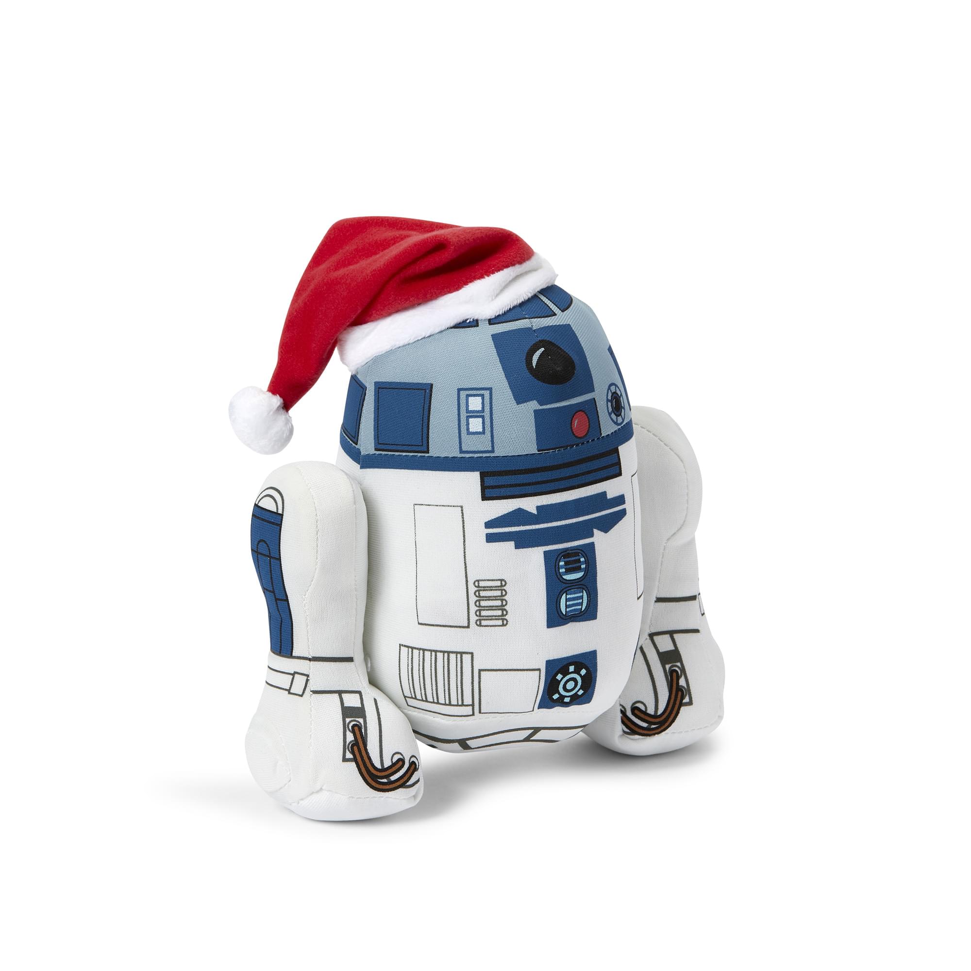 Stuffed Star Wars Plush Toy - 9" Talking Santa R2D2 Doll