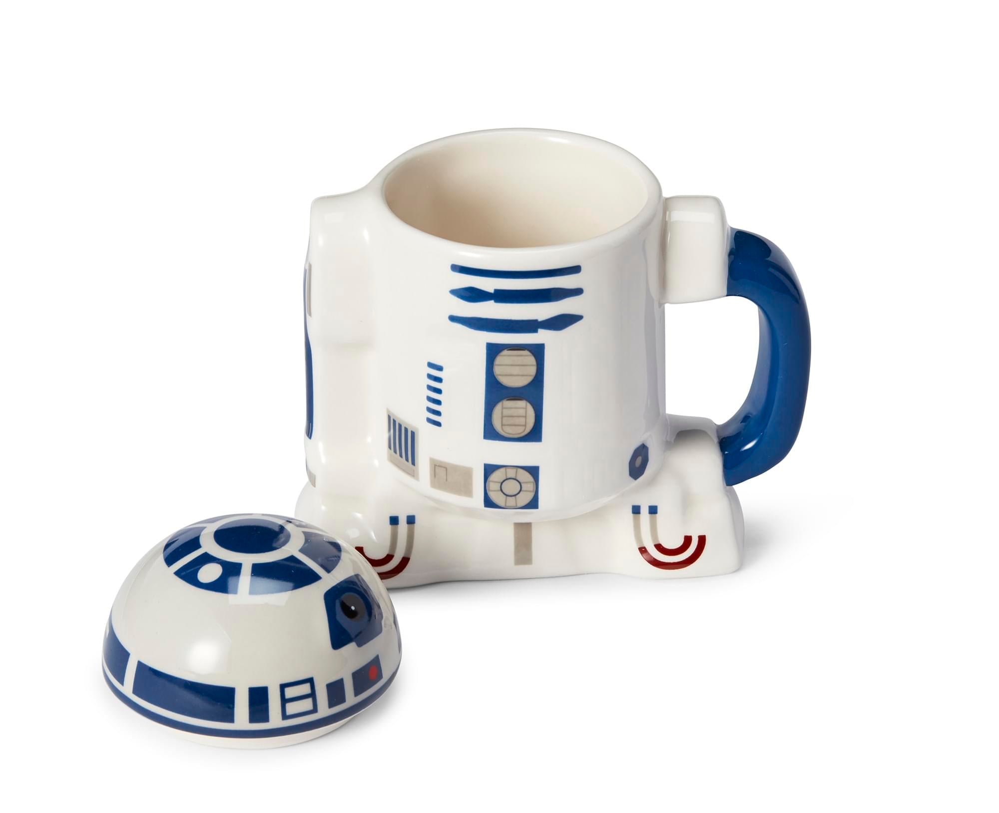 Star Wars Mug - 10oz R2D2 Cup with Removable Helmet Mug