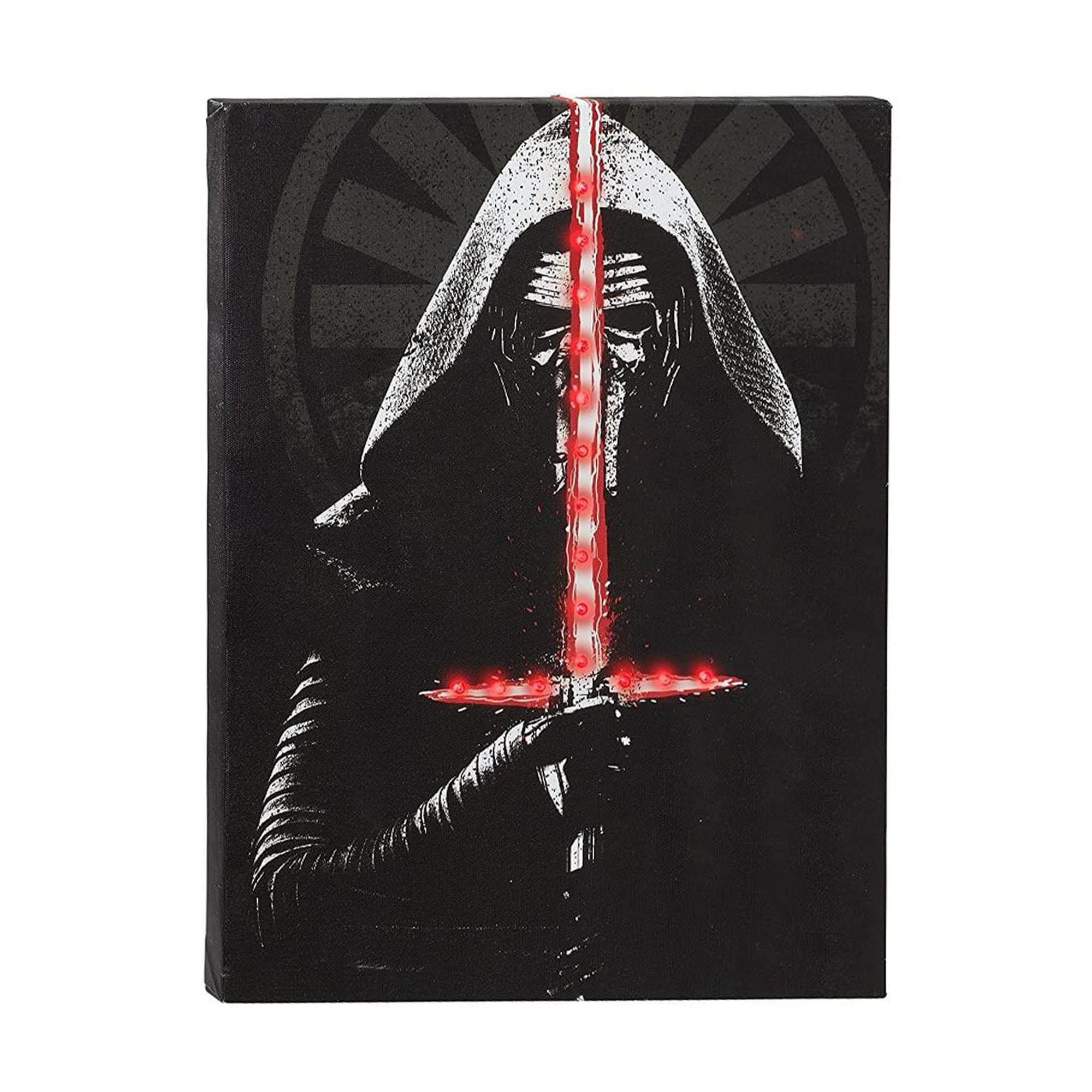 Star Wars Kylo Ren Illuminating Canvas Wall Art