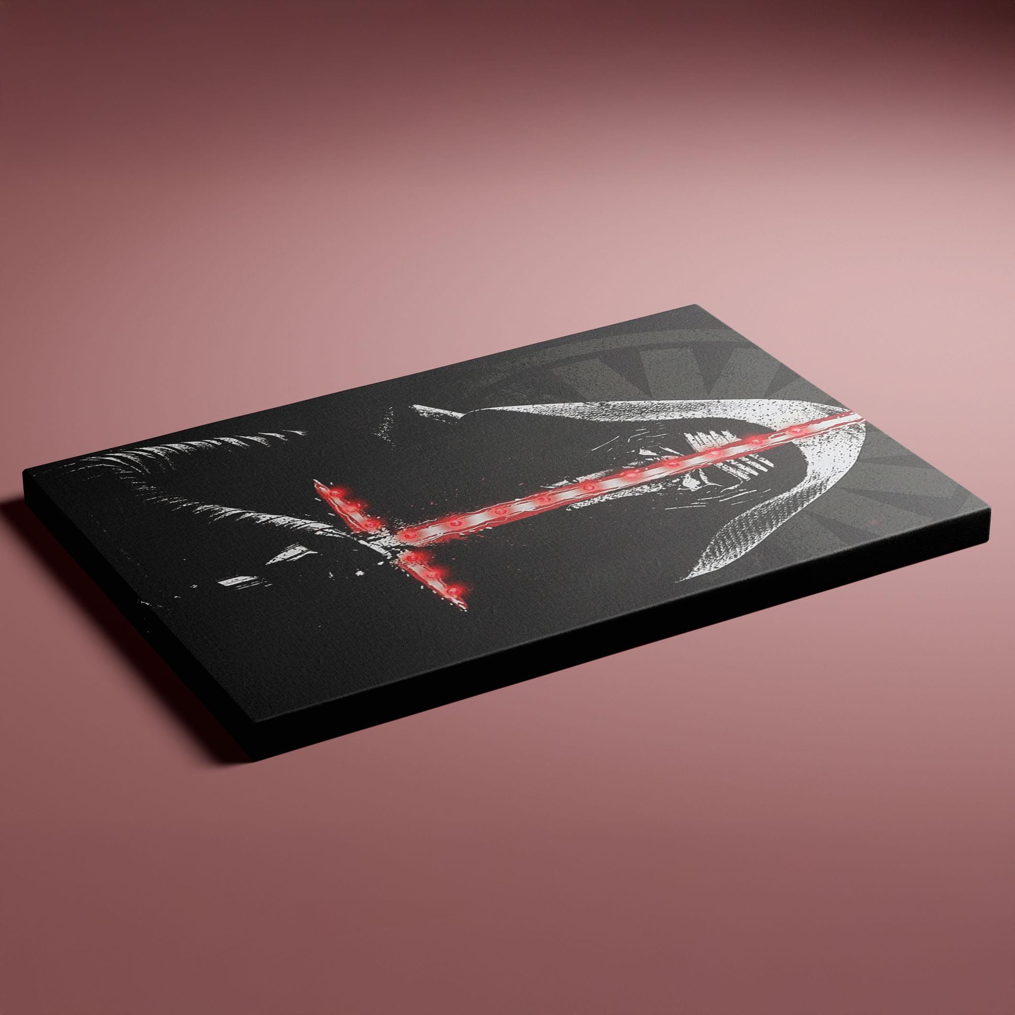 Star Wars Kylo Ren Illuminating Canvas Wall Art