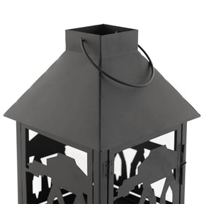 Star Wars Black Stamped Lantern | Imperial AT-AT | 12 Inches | Set of 2