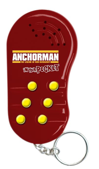 Anchorman In Your Pocket Talking Key Chain