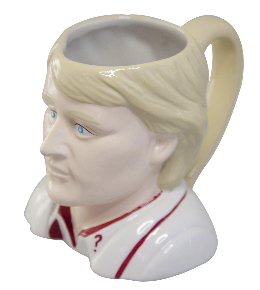 Doctor Who 5th Doctor Peter Davison Ceramic 3D Toby Jug Mug