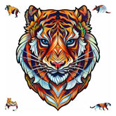 Tiger 181 Piece Shaped Wooden Jigsaw Puzzle