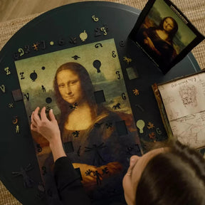 Mona Lisa 1000 Piece Wooden Jigsaw Puzzle